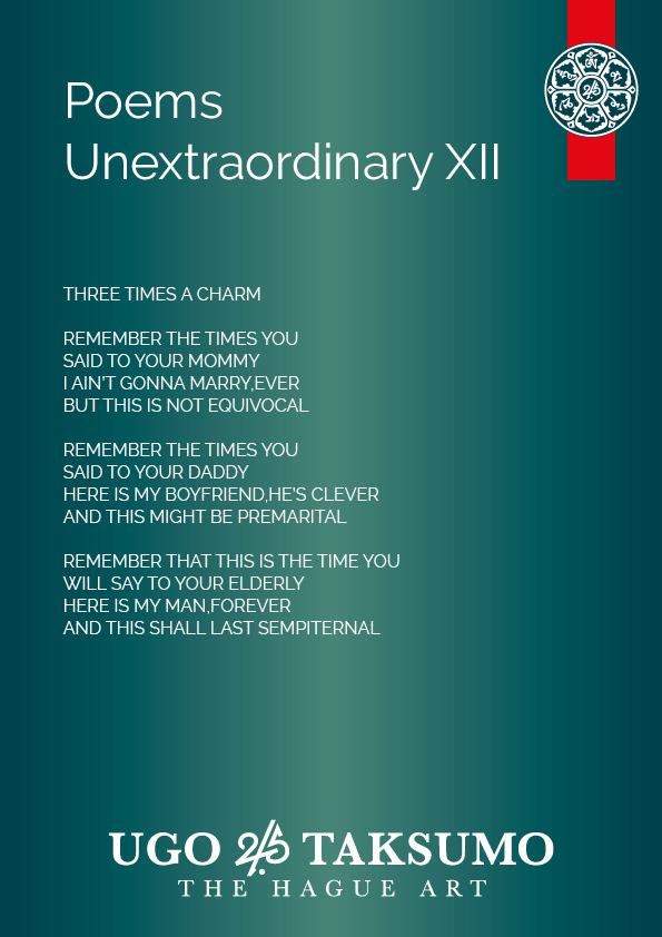 Poems Unextra- ordinary XII